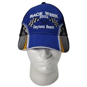 Daytona Beach NASCAR Race Week 2002 Strapback Baseball Hat Cap